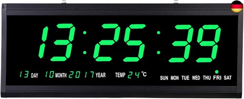 Led digitale wanduhr - led, mit