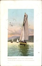 Ak Segelboote auf dem