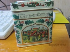 Oplaten Nürnberger Lebkuchen in schöner Blechdose
