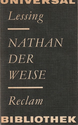 Lessing nathan der - nathan, weise