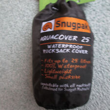 Snugpak Aquacover 25/Color-Desert Sand/Wüstensand/ Regenhülle Rucksack,neuwertig