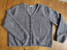 Strickjacke, beige, Gr. M, 70% Wolle, Landhaus