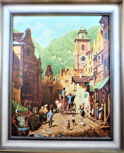 ölgemälde nach spitzweg - nach,
