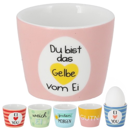 Eierbecher steingut eier - steingut,