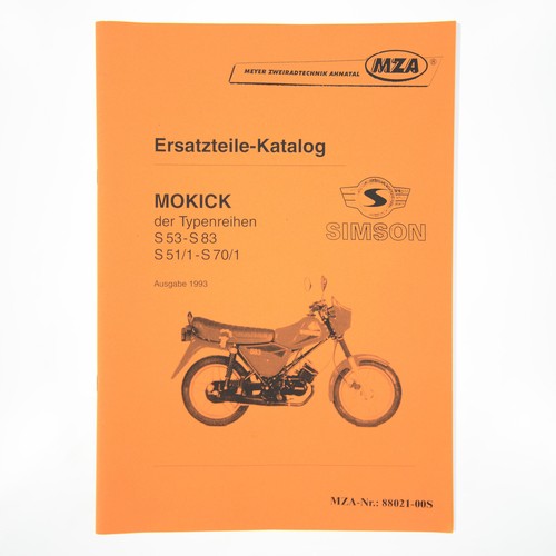 Simson ersatzteilkatalog - simson,