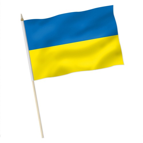 Ukraine stockfahne flagge - ukraine,,