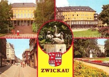 Zwickau Sachsen Pionierhaus Wilhelm Pieck Ringkaffee Schwanenbrunnen