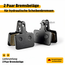2 Paar Fahrrad Bremsbeläge