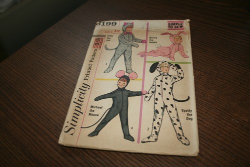 Vintage simplicity 6199 muster - vintage,