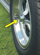 VW Käfer Nabenkappe "für