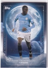 2024 Topps Manchester City No. 35 Justin Oboavwoduo Rookie Moon Dreamers