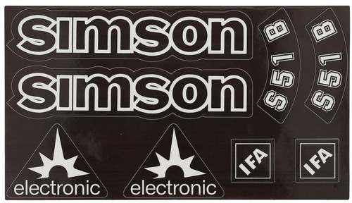 Simson s51 aufkleber - simson,