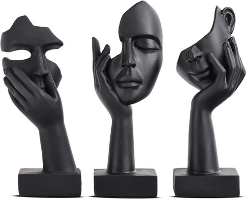 Deko figur frau gesicht - figur,
