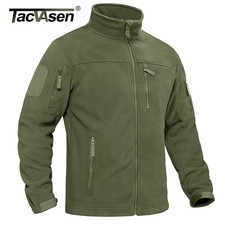 TACVASEN Herren Fleecejacke