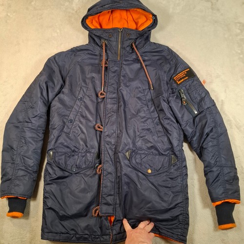 Superdry parka herren large - superdry,