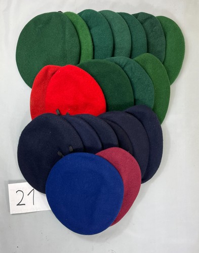 Konvolut bundeswehr baretts - baretts, 20