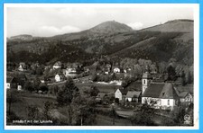 Jonsdorf 1933 - Ort mit Kirche und Lausche - Zittauer Gebirge - AK 661