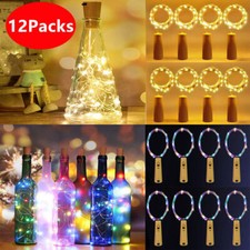 20 LED Flaschenlicht Korken