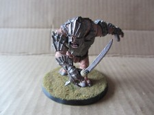 GW Herr der Ringe - Troll Häuptling - bemalt - Zinn -