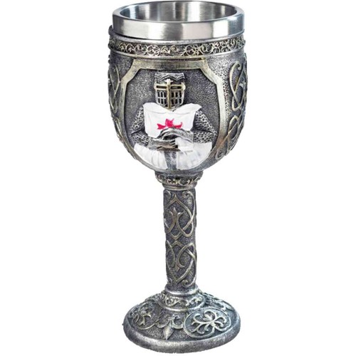 Kelch mittelalterlicher ritter - kelch,