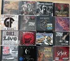 Metal CD Paket 16x Slayer Bolt