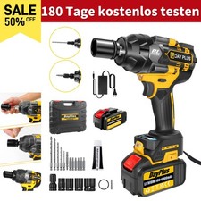 2800Nm Akku Schlagschrauber Akkuschrauber Ratschen Schrauber mit 6000mAh Akku