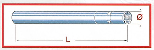 Tarozzi gabelstandrohr passend - tarozzi,