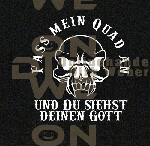Aufkleber nicht anfassen - aufkleber, anfassen"