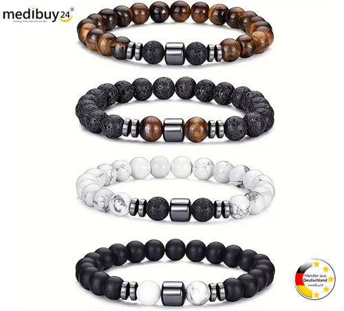 Armband echte natursteine - armband,