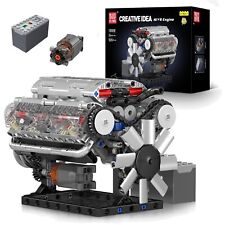 Mould King 10088 Technik Auto – V8 Motor, motorisiert, Bausteine-