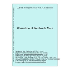 Wasserknecht Bombas de Maca