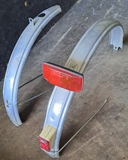 DDR Klappfahrrad Minirad 20 Zoll Alu Schutzbleche Set / vorn hinten u. Rücklicht