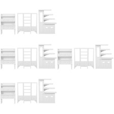  4 PCS Vitrinenschrank Klein