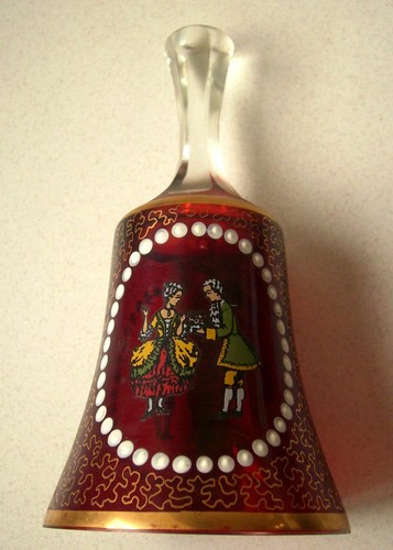 Tischglocke aus glas 15cm - aus,