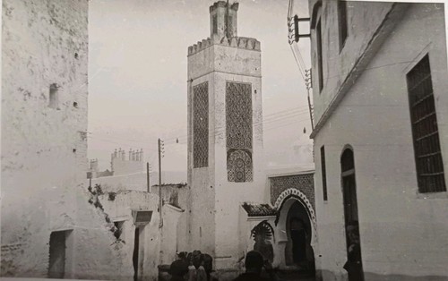 Tetuan marokko turm mezquita - turm,