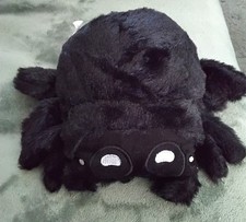 Stofftier schwarze Spinne Ca