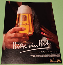 24. Bitte ein Bit - Bitburger Pils Bier Werbeanzeige Werbung Reklame 1983