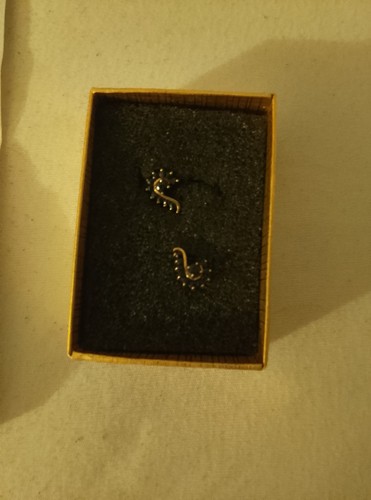 750er gold ohrstecker mit - gold,