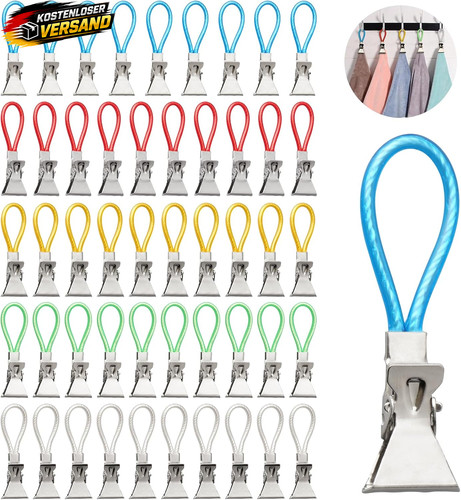 Handtuch clips set stück - clips, 50