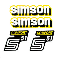 Dekorsatz Simson S51 Comfort