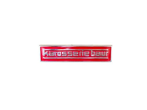 Karosserie baur emblem - karosserie,