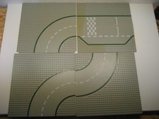 Lego Straßenplatten hell grau