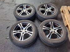 Platin 1 Satz Alufelgen mit Reifen 205/55R16 KBA47127 VW/Skoda/Seat