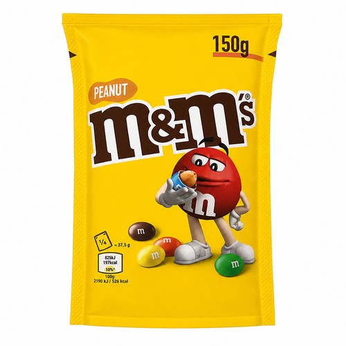 Peanut schokolinsen mit - m&m's,