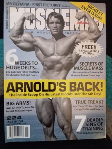 Vtg musclemag body - -, building