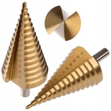 Stufenbohrer 4 - 52 mm Kegelbohrer Konusbohrer 13 Stufen HSS Schälbohrer Titan