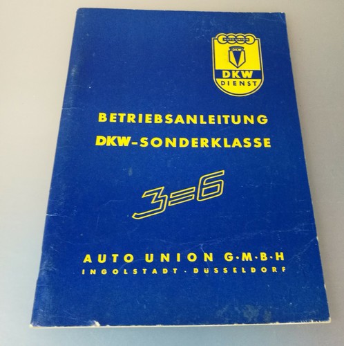 Dkw sonderklasse 6 - sonderklasse,