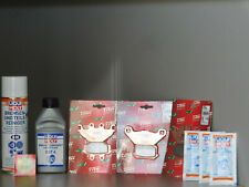 Bremsen Set für Adly Hurricane 450 Quad Beläge Flüssigkeit vorne hinten DOT4