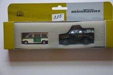 Roco Minitanks 1-87 VW Bus Police +Dingo ISAF Tarnfarben  5401 ( Herpa 741149 )