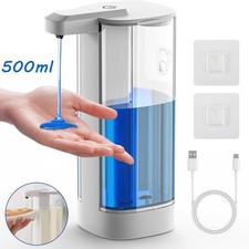 Automatischer Seifenspender 500ml Flüssigseifenspender Elektrischer Seifenspende